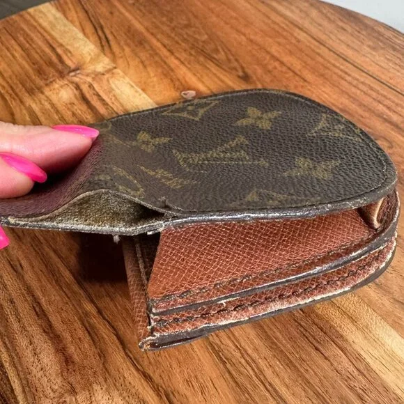 Louis Vuitton Monogram Cuvette Coin Case Vintage Petite Wallet - Picture 14 of 14